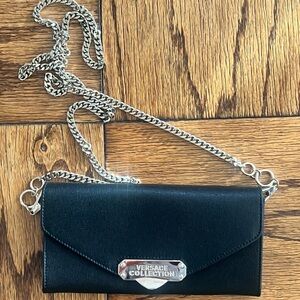 Versace Collection- cross body chain wallet
